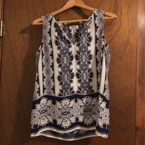 “Rose & Olive” Sleeveless Top